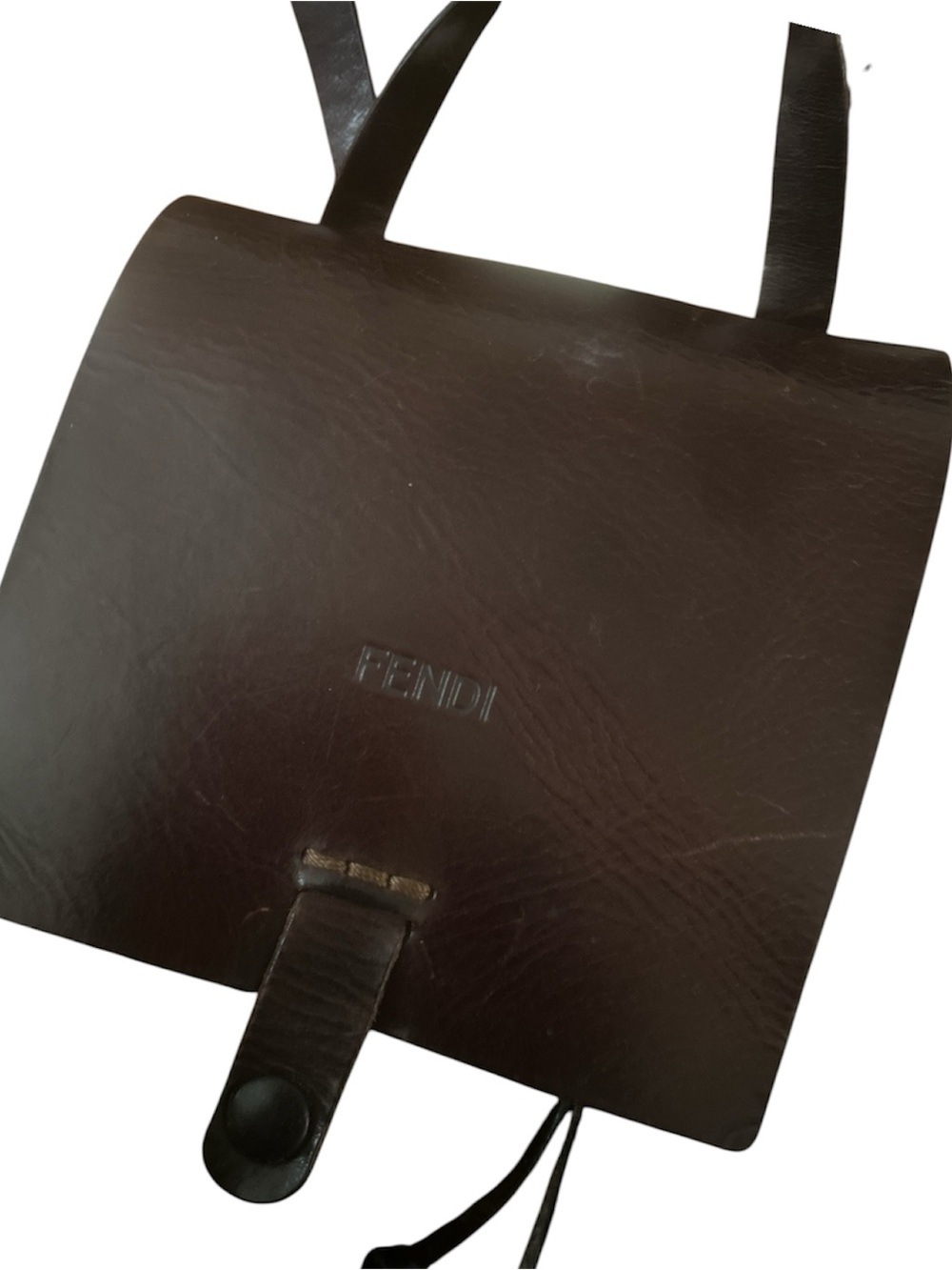 Authentic Vintage Fendi “Zucca” Backpack AE53 - Picture 8 of 12